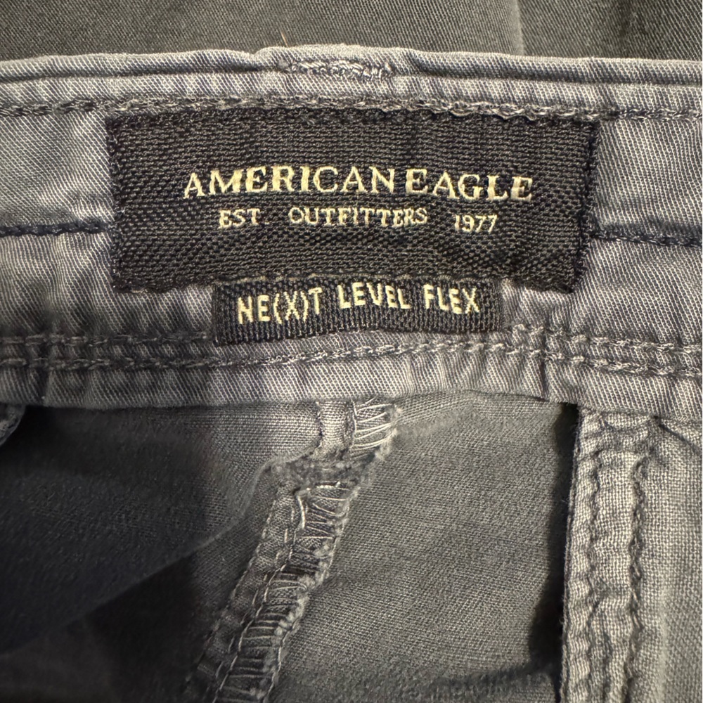 American Eagle Outfitters Dark Gray Flex Shorts - Picture 3 of 4